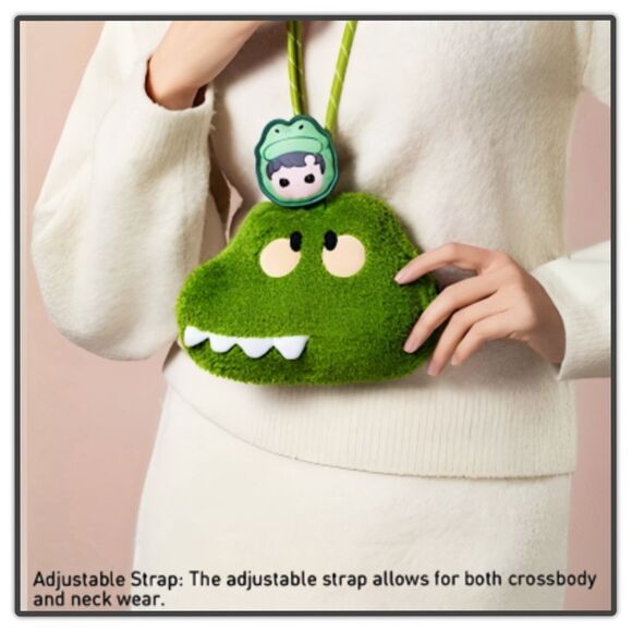 Pop Mart HaciPupu Snuggle With You Plush Bag - Ding Dong Reindeer - Picture 11 of 16